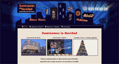 Desktop Screenshot of iluminaciondenavidad.com